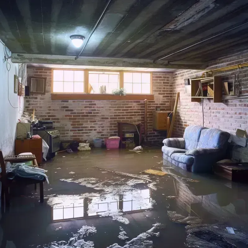 Flooded Basement Cleanup in Lubeck, WV